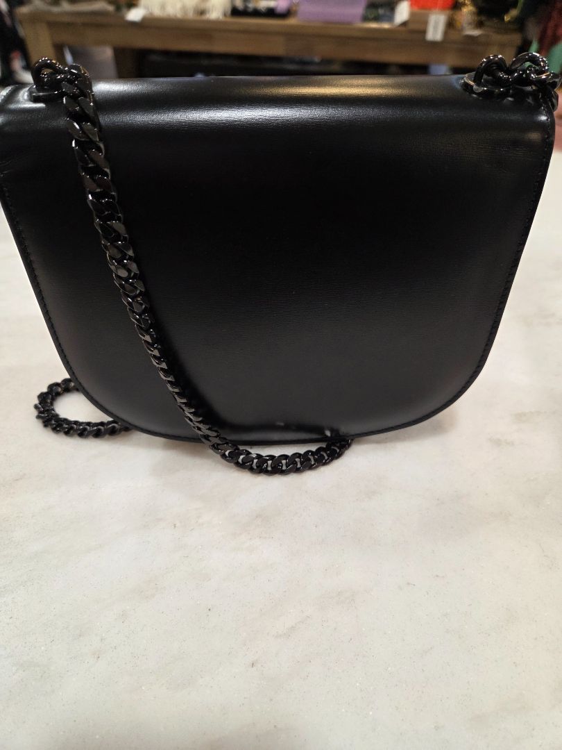Celine Black Teen Arc de Triomphe Black Logo Handbag