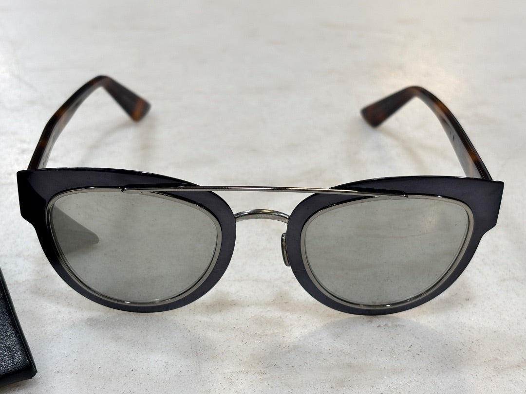 Christian Dior Chromics Havanna Tortoise Mirrored Sunglasses