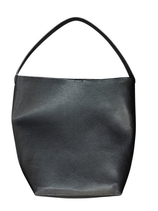 The Row Black Park N/S Leather Tote