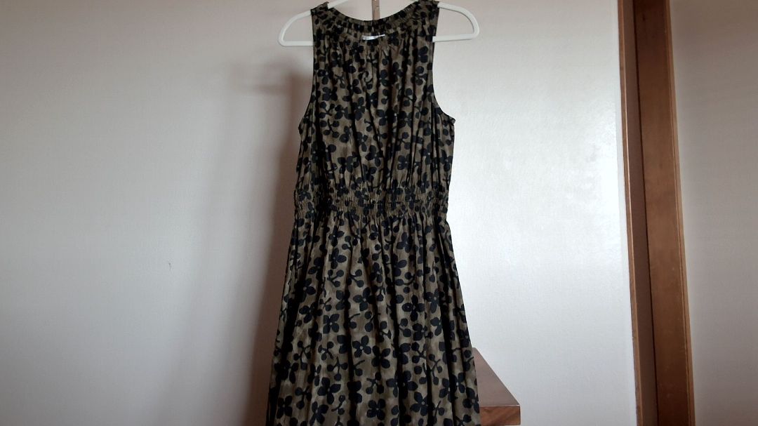 Apiece Apart Cotton Floral Tank Dress, L