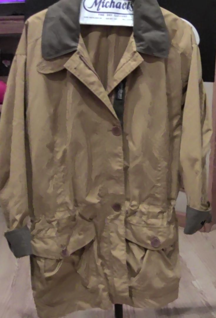 Patagonia Mustard Yellow Vintage Drawstring Jacket, 8