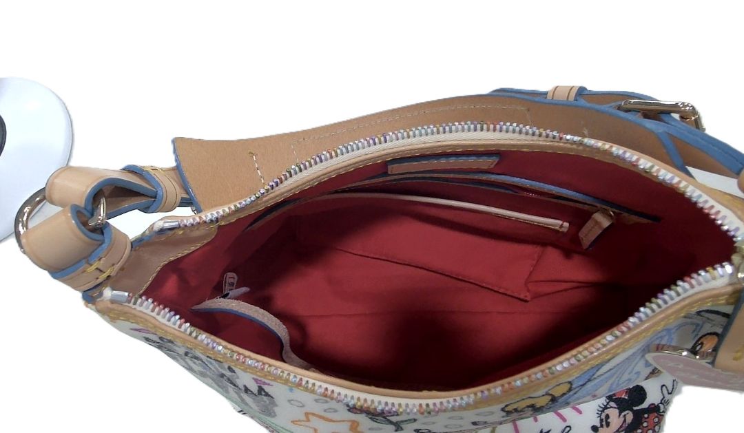 Dooney & Burke Multi-Color X Disney Lucy Sketch Handbag (Rare!)