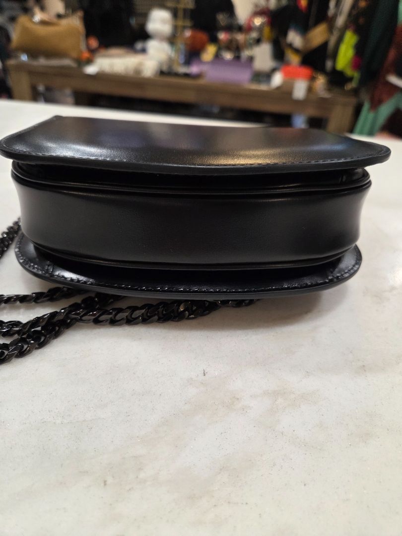 Celine Black Teen Arc de Triomphe Black Logo Handbag