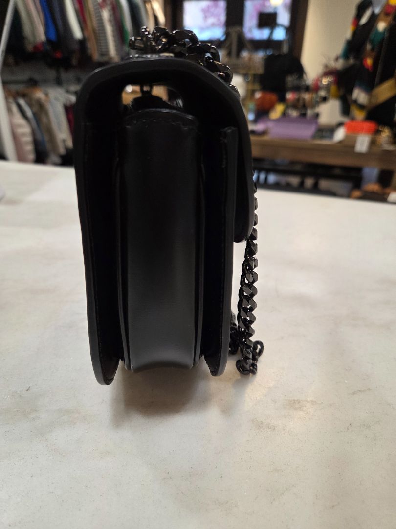 Celine Black Teen Arc de Triomphe Black Logo Handbag