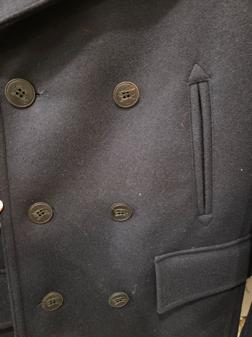 Burberry Navy Men's Shelborne Jacket, US40/UK 50