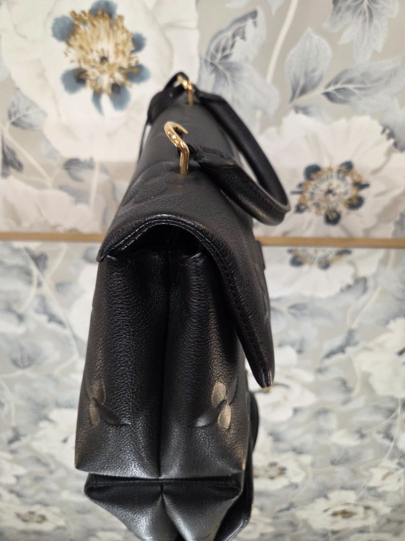 Louis Vuitton Black Madeleine Monogram Empreinte Handbag