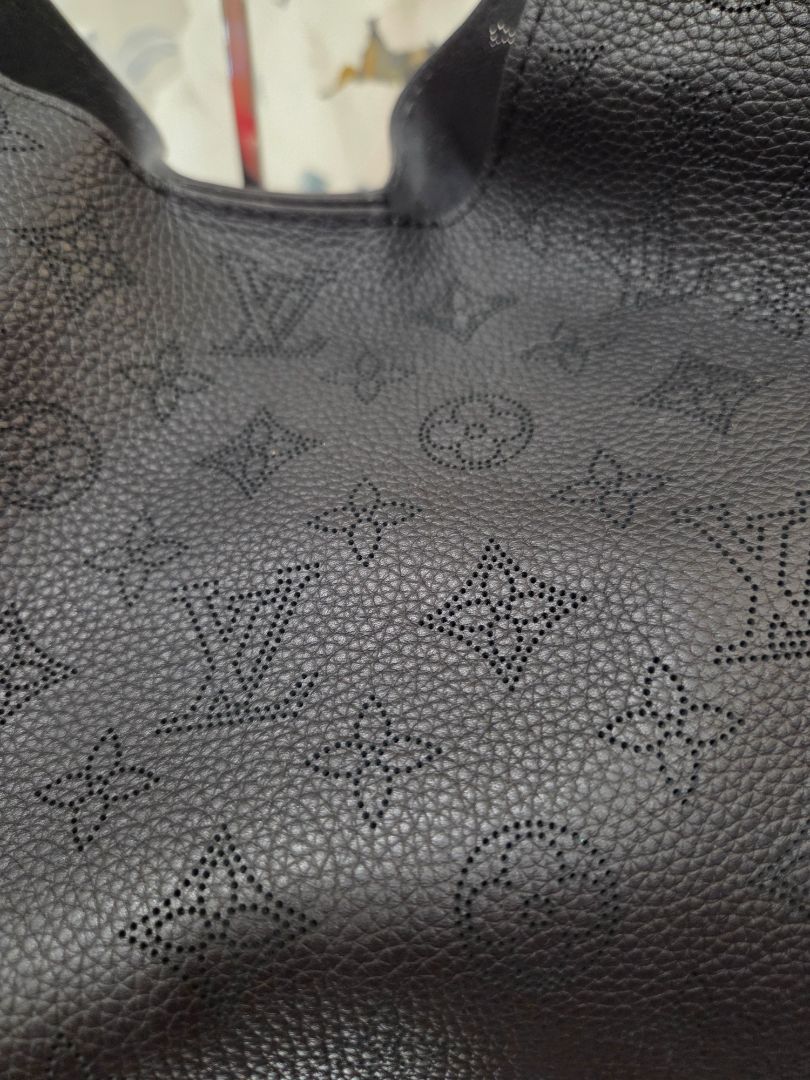 Louis Vuitton Black Carmel Hobo Bag