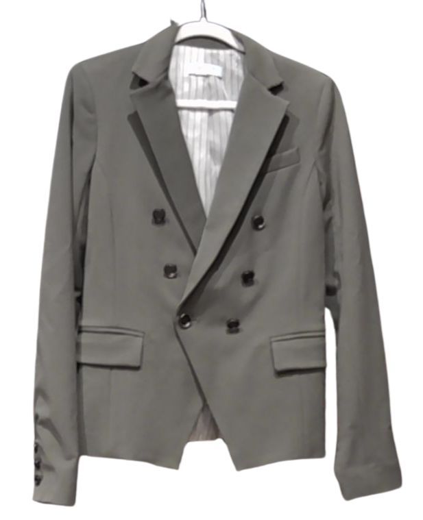 Bailey/44 Olive Green Double-Breasted Blazer, 6
