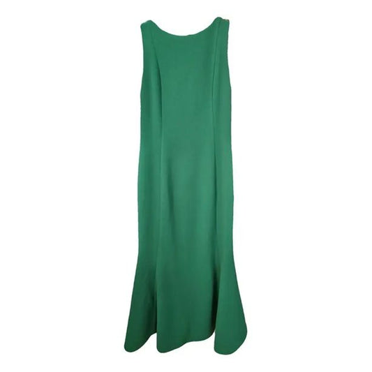 Alexia Admor Green Mid-Length Sleeveless Tulip Flare Midi Skirt, L