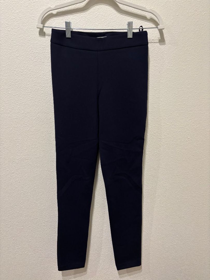 Babaton Navy Skinny Side Zip Leggings, 2