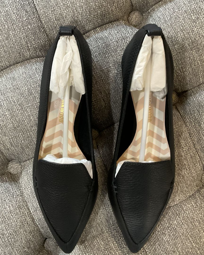 [Box in Back] Nicholas Kirkwood Black Beya Bottalato Loafers, 36