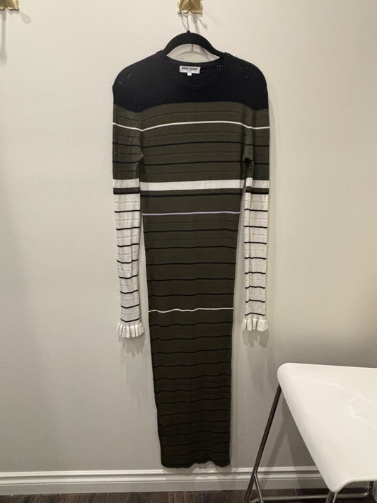 Opening Ceremony Knit Striped Maxi Dress Multi-color, S