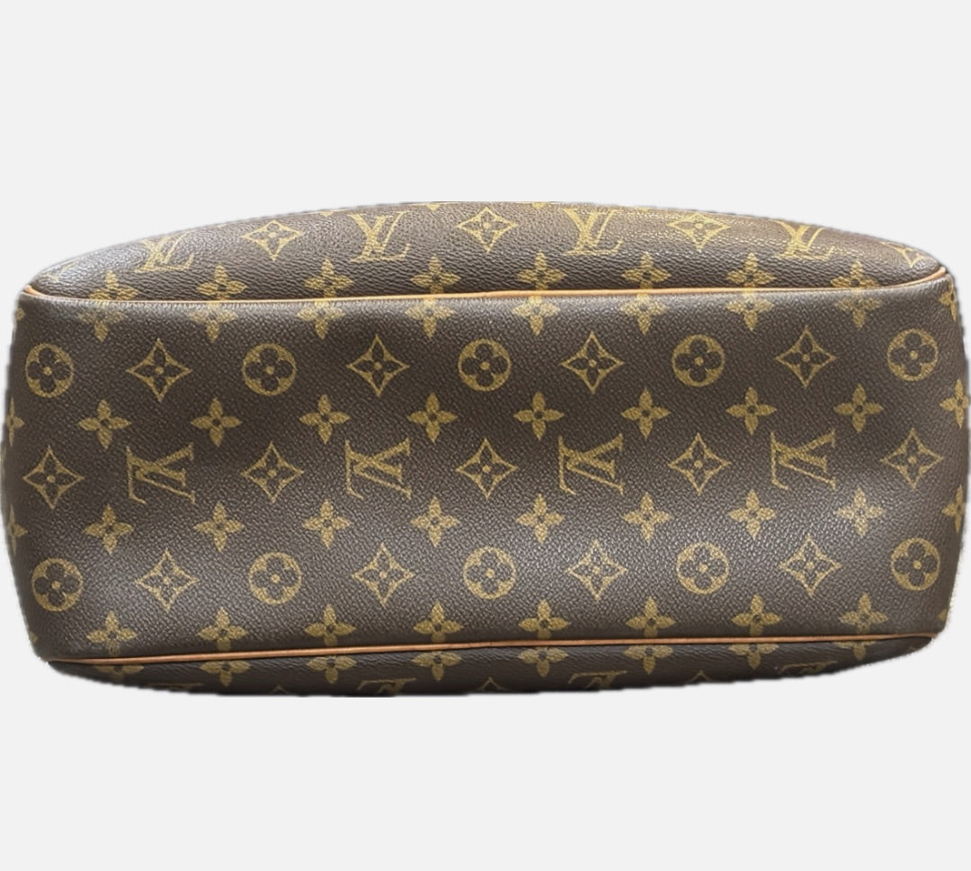 Louis Vuitton Brown Deauville Monogram Handbag