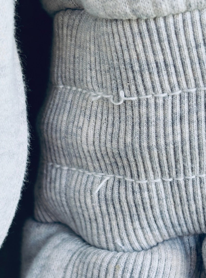 FP Movement Heather Gray Intercept Relaxed Fit Romper, S