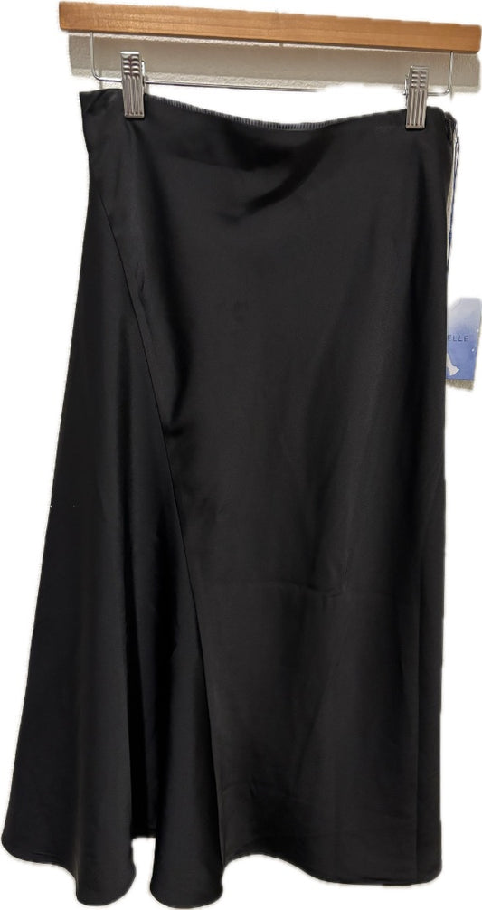 Majorelle Black A-Line NWT Midi Skirt, S