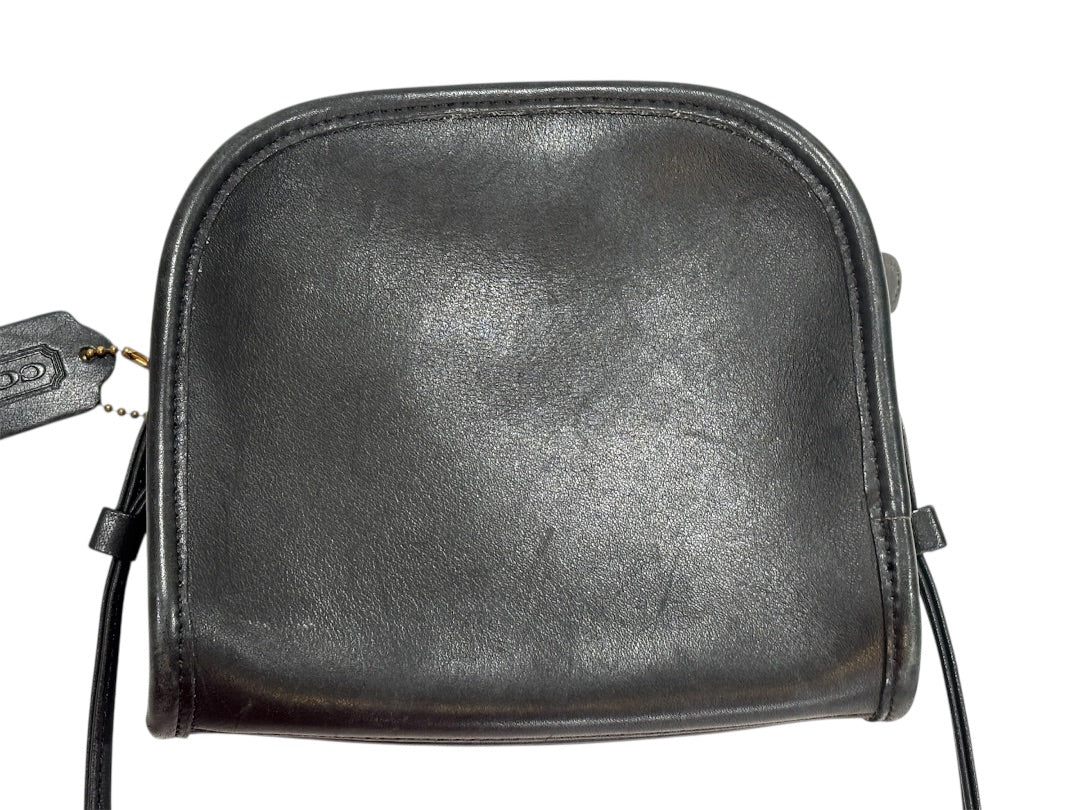 Coach Black Vintage Abbie 9017 Leather Crossbody Bag