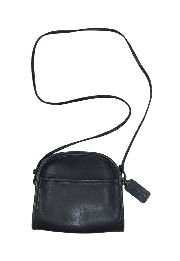 Coach Black Vintage Abbie 9017 Leather Crossbody Bag