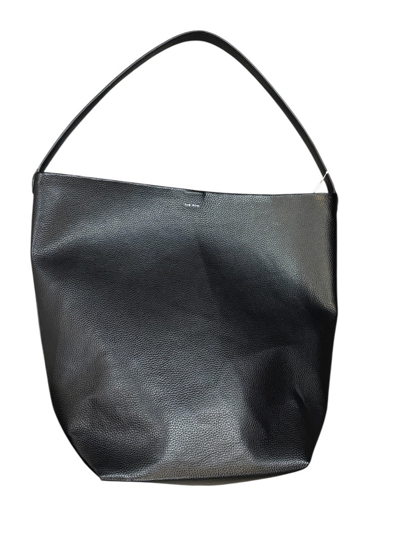The Row Black Park N/S Leather Tote