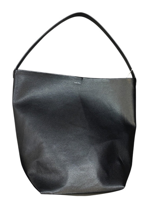 The Row Black Park N/S Leather Tote