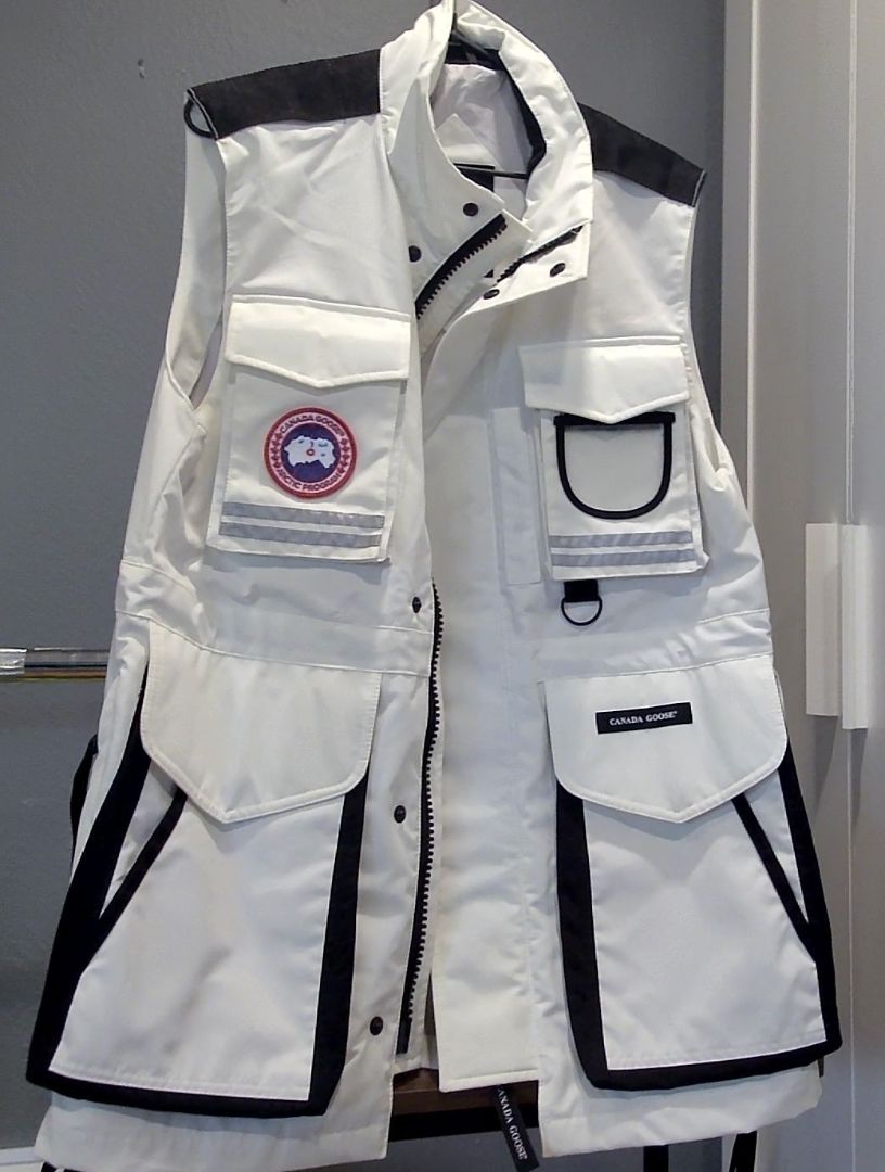 Canada Goose White Vest, S