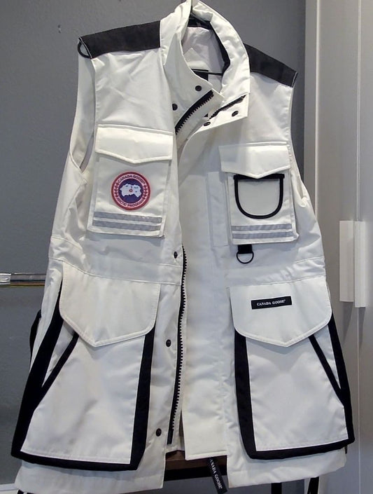 Canada Goose White Vest, S