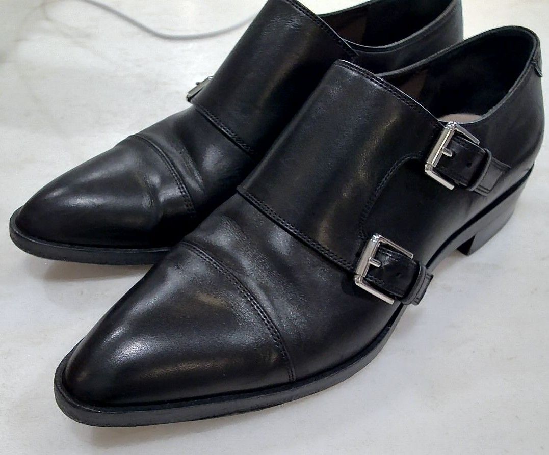 Gianvito Rossi Black Dover Black Shoes, 37