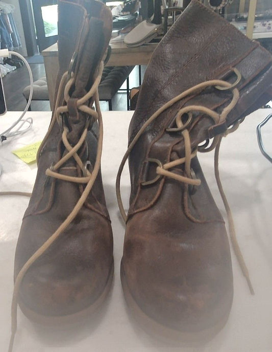 Sorel Brown Joan of Arctic™ Wedge II Nubuck Ankle Boots, 9.5