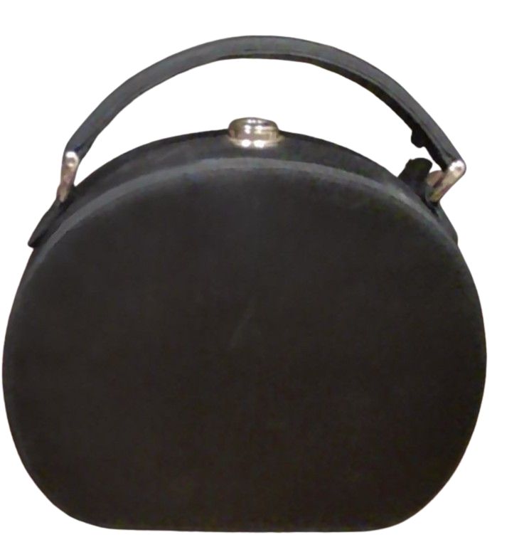 [BOX in Back] Gucci Black Satin Clutch Bag