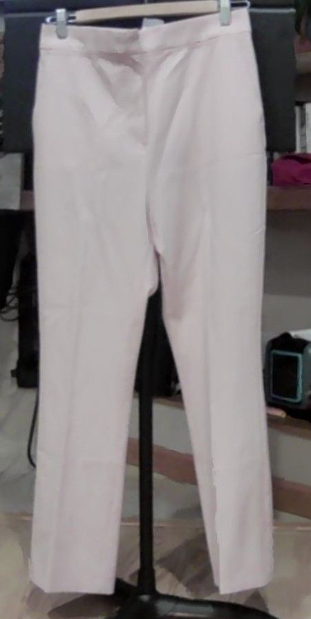 MaxMara Pink Flat Front Cropped NWT Pants, 8