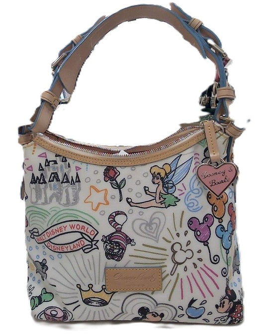 Dooney & Burke Multi-Color X Disney Lucy Sketch Handbag (Rare!)