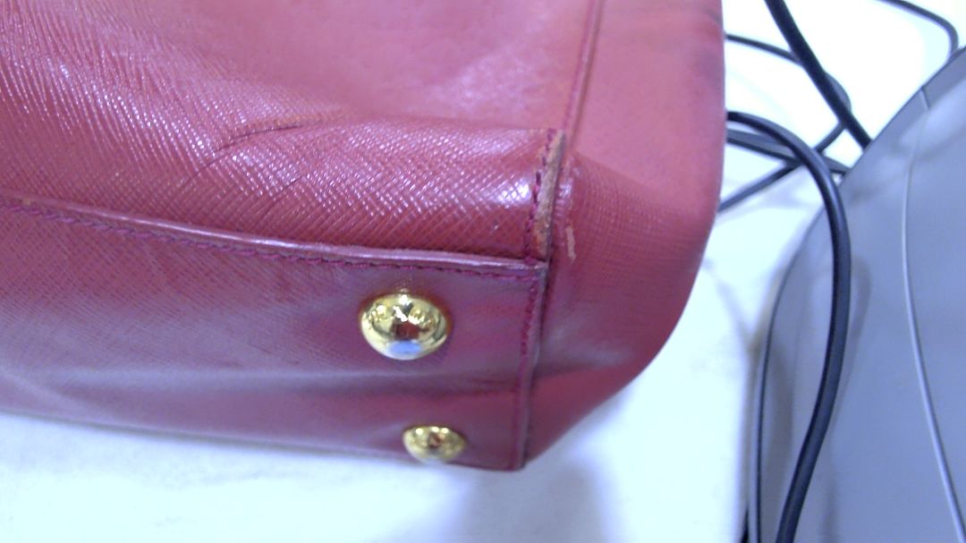 Prada Red Galleria Saffiano Small Tote