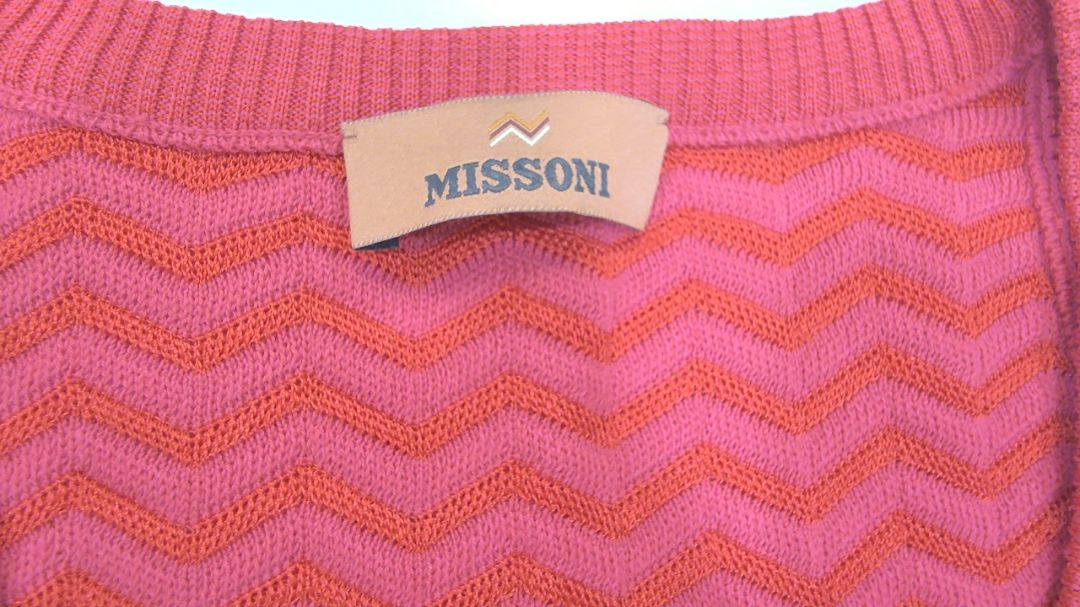 Missoni Pink Red Knit NWT Tank, 40