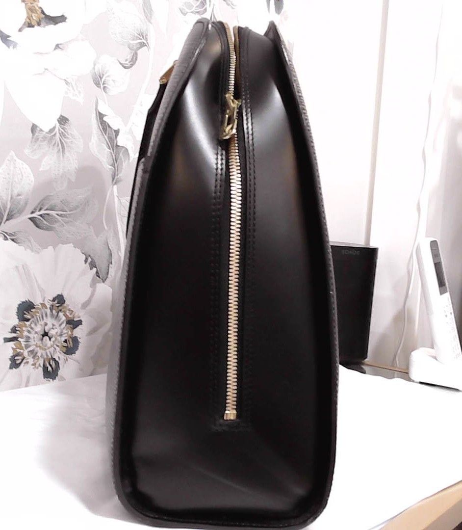 Louis Vuitton Black Epi Leather Sorbonne Briefcase Bag