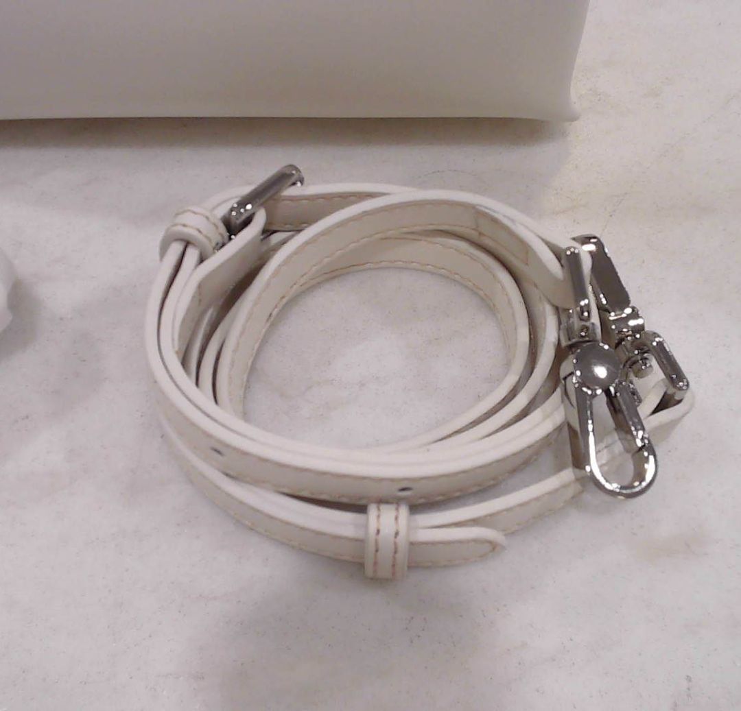AALLYN Ivory Stella Leather Mini Satchel Bag