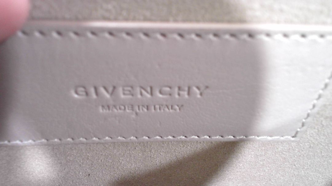 Givenchy Light Taupe GV3 Quilted Leather Bag