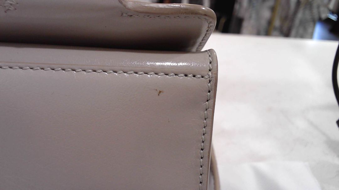 Givenchy Light Taupe GV3 Quilted Leather Bag