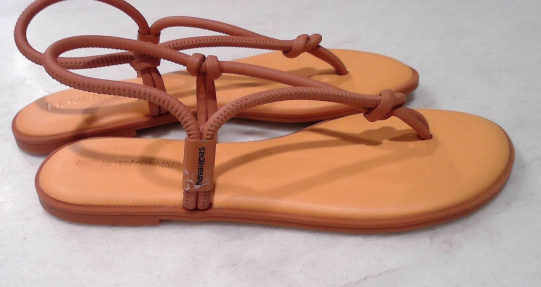 Havaianas Orange Una Açaí Sandals, 9